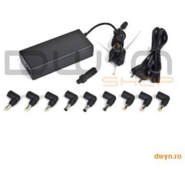 GEMBIRD Alimentator Notebook Universal, 90W - tensiuni 15V/16V/18V/19V/19.5V/20V DC la 4.5 A max, protectie
