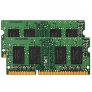 Kingston Kit Memorie SODIMM Kingston 16GB, DDR3-1600Mhz, CL11, Dual Channel