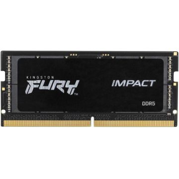 Kingston Memorie Laptop Kingston Fury Impact, 32GB DDR5, 4800MHz CL38