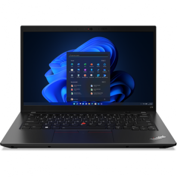 Lenovo Laptop Lenovo ThinkPad L14 Gen 3, Intel Core i5-1235U, 14 inch, 16GB RAM, 512GB SSD, Intel Iris Xe Graphics, Windows 11DG, Negru