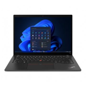 Lenovo Laptop Lenovo ThinkPad T14s Gen3, Intel Core i5-1240P, 14 inch FHD+, 16GB RAM, 512GB SSD, Intel Iris Xe Graphics, Windows 11, Negru