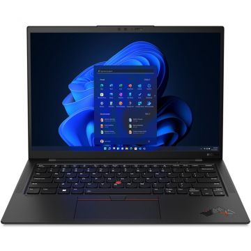 Lenovo Laptop Lenovo ThinkPad X1 Carbon Gen10, 14 inch WUXGA, Intel Core i7-1260P, 16GB RAM, 512GB SSD, Windows 11 Pro, Negru