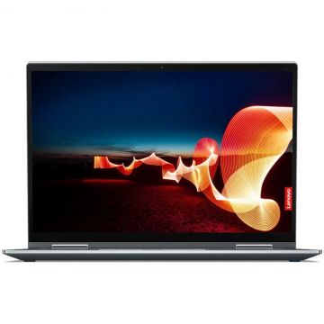 Lenovo Laptop Lenovo ThinkPad X1 Yoga Gen6, 14inch WQUXGA Touch, Intel Core i7-1165G7, 16GB RAM, 512GB SSD, Windows 10 Pro, Gri
