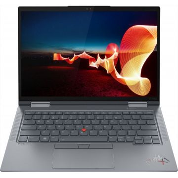 Lenovo Ultrabook Lenovo 14'' ThinkPad X1 Yoga Gen 7, WUXGA IPS Touch, Procesor Intel® Core™ i7-1260P (18M Cache, up to 4.70 GHz), 16GB DDR5, 512GB SSD, Intel Iris Xe, Win 11 Pro, Storm Grey