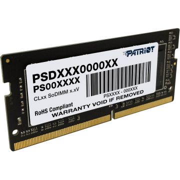 Patriot Memorie Laptop Patriot Signature Line, 1x16GB, DDR4, 2666MHz, CL19, 1.2v