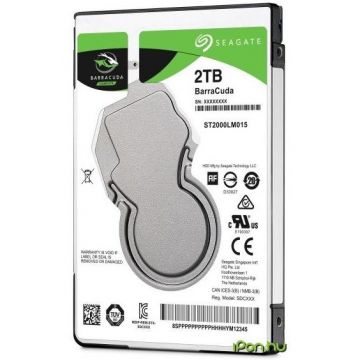 Seagate Hard Disk Notebook Seagate Barracuda, 2tb, 5400rpm, 128mb, Sata Iii (St2000lm015)