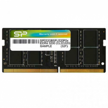 Silicon power Memorie SO-DIMM Silicon Power SP032GBSFU320X02, 32GB, DDR4-3200MHz, CL22