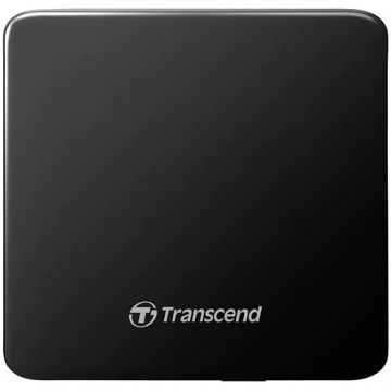 Transcend Dvd Writer extern Transcend TS8XDVDS-K,USB 2.0, slim, Negru