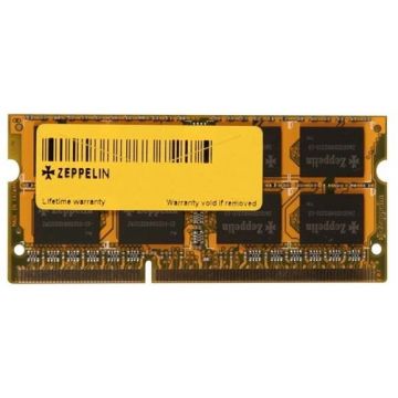 Zeppelin SODIMM ZEPPELIN DDR3/1600 8GB (dual channel) ZE-SD3-8G1600