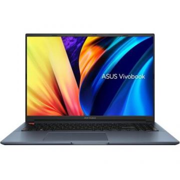 Asus Laptop Asus Vivobook Pro 16 K6602VU, Intel Core i9-13900H, 16 inch 3.2K, 16GB RAM, 1TB SSD, nVidia RTX 4050 6GB, Windows 11 Pro, Albastru