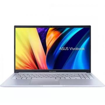 Asus Laptop Asus VivoBook X1502ZA,15.6 inch FHD, Intel Core i5-1240P, 16GB RAM, 512GB SSD, Intel Iris Xe Graphics, No OS, Argintiu