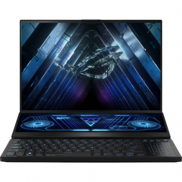 Asus Laptop Gaming ASUS ROG Zephyrus Duo 16 GX650PZ-N4040W, AMD Ryzen 9-7945HX, 16 2560x1600 240Hz, 32GB RAM, SSD 1TB, GeForce RTX 4080 12GB, Windows 11 Home