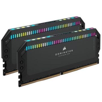 CORSAIR Memorii Corsair Dominator Platinum RGB 32GB(2x16GB) DDR5 6200MHz CL36 Dual Channel Kit