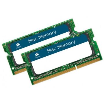 CORSAIR Memorii Laptop Corsair MAC SO-DIMM DDR3, 2x4GB, 1066 MHz (7-7-7-20)