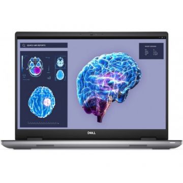 Dell Laptop Dell Precision 7680, Intel i9-13950HX, 16 inch FHD+, 32GB RAM, 1TB SSD, nVidia RTX 3500 12GB, Windows 11 Pro, Gri