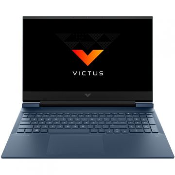 HP Laptop Gaming HP VICTUS 16-d1009nq, 16.1inch FHD, Intel Core i5-12500H, 16GB RAM, 512GB SSD, nVidia GeForce RTX 3060 6GB, Free DOS, Albastru