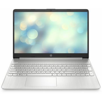 HP Laptop HP 15s-eq2025nq cu procesor AMD Ryzen™ 5 5500U, 15.6, Full HD, 8GB, 256GB SSD, AMD Radeon™ Graphics, Free DOS, Natural silver