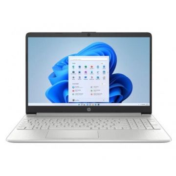 HP Laptop HP 15s-eq2152nw, AMD Ryzen 3 5300U, 15.6 inch FHD, 8GB RAM, 256GB SSD, Windows 11 Home, Argintiu