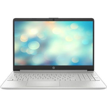 HP Laptop HP 15s-fq5029nq, 15.6 inch FHD, Intel Core i5-1235U, 8GB RAM, 512GB SSD, Free DOS, Argintiu