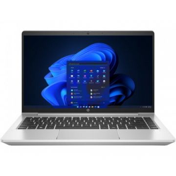 HP Laptop HP EliteBook 640 G9, 14 inch FHD, Intel Corei5-1235U,16GB RAM, 512GB SSD, Intel Iris Xe Graphics, Windows 11 Pro, Argintiu