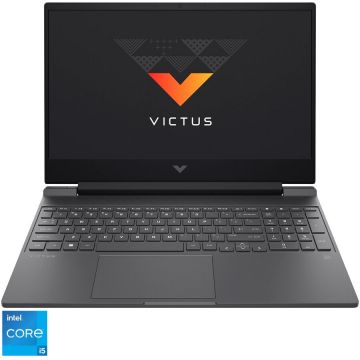 HP Laptop HP Gaming 15.6'' Victus 15-fa0025nq, FHD IPS, Procesor Intel® Core™ i5-12500H (18M Cache, up to 4.50 GHz), 8GB DDR4, 512GB SSD, GeForce GTX 1650 4GB, Free DOS, Mica Silver HP Laptop HP Gaming 15.6'' Victus 15-fa0025nq, FHD IPS, Procesor Intel® Core™ i5-12500H (18M Cache, up to 4.50 GHz), 8GB DDR4, 512GB SSD, GeForce GTX 1650 4GB, Free DOS, Mica Silver