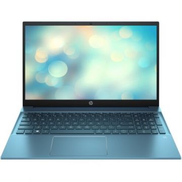 HP Laptop HP Pavilion 15-eg2021nq, 15.6 FHD, Intel Core i7-1255U, 16GB RAM, 512GB SSD, Intel Iris Xe Graphics, Free DOS, Albastru