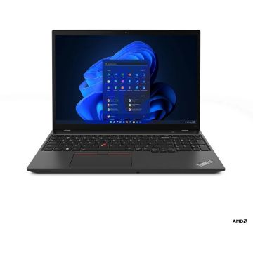 Lenovo Laptop Lenovo ThinkPad T16 G1, AMD Ryzen 7 Pro 6850U, 16 inch WUXGA, 16GB RAM, 512GB SSD, Windows 11 Pro, Negru