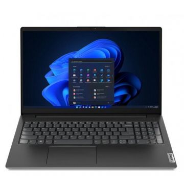 Lenovo Laptop Lenovo V15 G3, 15.6 inch FHD, Intel Core i5-1235U, 8GB RAM, 512GB SSD, Free DOS, Negru