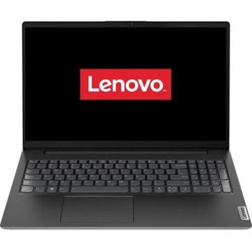 Lenovo Laptop Lenovo V15 G3 ABA, 15.6 inch FHD, AMD Ryzen 5 5625U, 8GB RAM, 256GB SSD, AMD Radeon Graphics, Negru