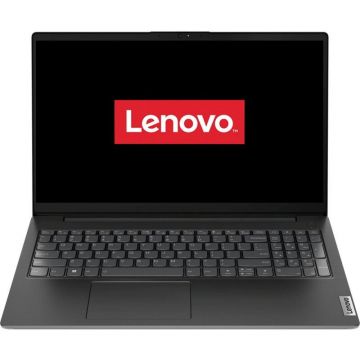 Lenovo Laptop Lenovo V15 G3 ABA, 15.6 inch FHD, AMD Ryzen 5 5625U, 8GB RAM, 512GB SSD, No OS, Negru