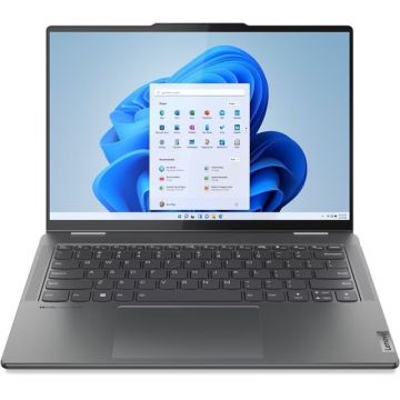 Lenovo Laptop Lenovo Yoga 7 14IRL8, Intel Core i7-1360P, 14 inch WUXGA Touch, 16GB RAM, 512GB SSD, Windows 11 Home, Gri