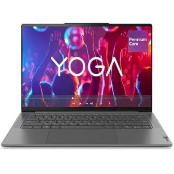 Lenovo Laptop Lenovo Yoga 7 Pro 14ARP8, AMD Ryzen 7-7735HS, 14.5 inch 3K, 16GB RAM, 512GB SSD, nVidia RTX 3050 6GB, Free DOS, Gri
