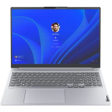 Lenovo Laptop LenovoThinkBook 16 G4+, Intel Core i7-1255U, 16 inch WUXGA, 16GB RAM, 512GB SSD, Windows 11 Pro, Gri