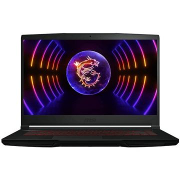 MSI Laptop Gaming MSI GF63 Thin, Intel Core i5-12450H, 15.6 FHD, 16GB RAM, 512GB SSD, GeForce RTX 4050 6GB, Windows 11 Home