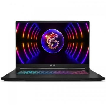 MSI Laptop Gaming MSI Katana B13VFK, 17.3 inch FHD, Intel Core i7-13620H, 16GB RAM, 1TB SSD, nVidia GeForce RTX 4060 8GB, No OS, Negru
