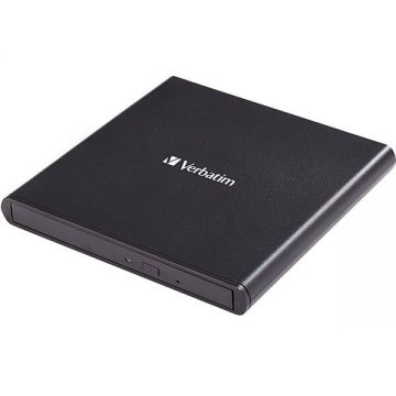 Verbatim DVD-RW extern VERBATIM Slimline 53504, USB 2.0, Negru