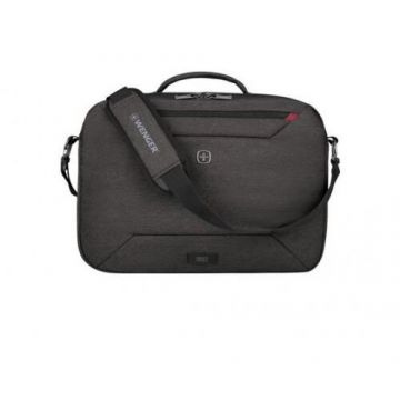 Wenger Geanta Wenger MX Commute 611640 pentru laptop de 16inch, Heather Gri