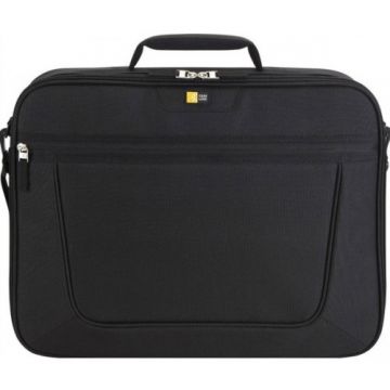 Case Logic Geanta laptop 17' Case Logic, buzunar frontal, poliester, black 'VNCI217'