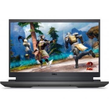 Dell Laptop Dell G15 5520, Intel Core i5-12500H, 15.6 inch FHD, 16GB RAM, 512GB SSD, nVidia RTX 3050 4GB, Windows 11 Home, Gri