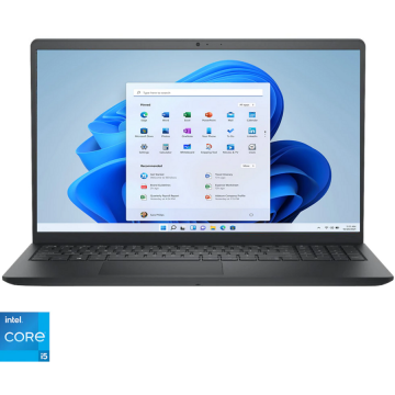 Dell Laptop DELL Inspiron 3511, 15.6-inch FHD, Intel® Core ™ i3-1115G4 Processor, 8GB, 256GB SSD, Intel® UHD Graphics, Windows 11 Home, Negru