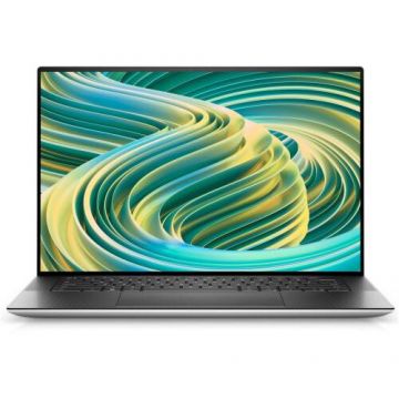 Dell Laptop Dell XPS 9530, Intel Core i7-13700H, 15.6 inch FHD+, 32GB RAM, 1TB SSD, nVidia RTX 4050 6GB, Windows 11 Pro, Argintiu