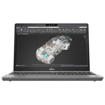 Fujitsu Laptop Fujitsu Celsius H5511, 15.6 inch FHD, Intel Core i7-1165G7, 32GB RAM, 1TB SSD, nVidia Quadro T500 4GB, Windows 10 Pro, Gri