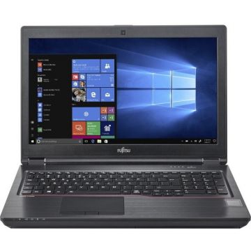 Fujitsu Laptop Fujitsu Celsius H7510, 15.6 inch FHD, Intel i7-10850H, 32GB RAM, 512GB SSD, Windows 10 Pro, Negru