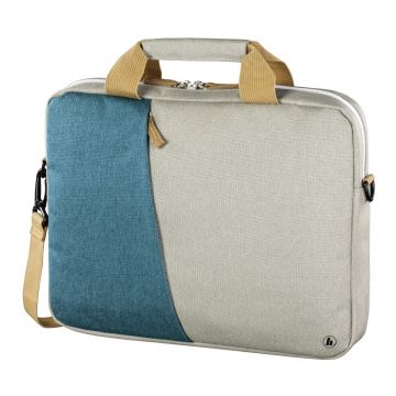 Hama Geanta notebook ``Florence``, pana la 34 cm (13.3``), petrol/gri