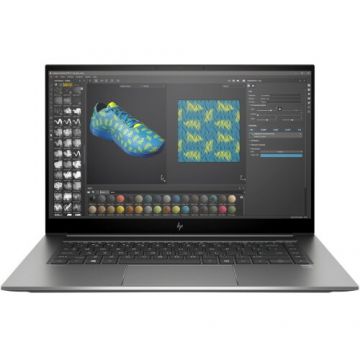 HP Laptop HP ZBook Studio G8, Intel Core i7-11800H, 15.6 inch FHD, 32GB RAM, 2TB SSD, nVidia RTX 3060 6GB, Windows 10 Pro, Argintiu