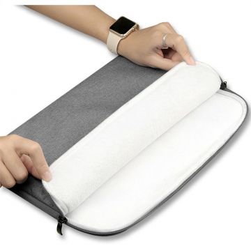 Husa laptop Tech-Protect Sleeve 13/14 inch Light Grey