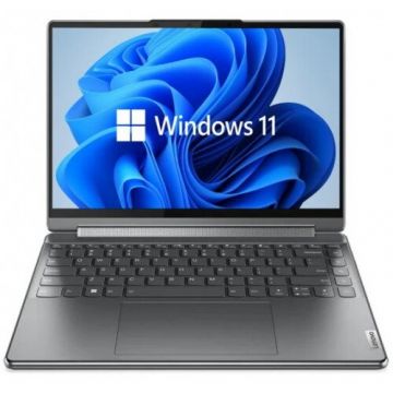 Lenovo Laptop 2 in 1 Lenovo Yoga 9 14IAP7, Intel Core i7-1260P, 14 inch 2.8K Touch, 16GB RAM, 1TB SSD, Windows 11 Home, Gri