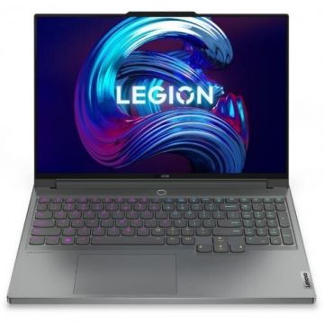 Lenovo Laptop Gaming Lenovo Legion 7 16IAX7, Intel Core i7-12800HX, 16 inch WQXGA, 32GB RAM, 1TB SSD, nVidia RTX 3070 Ti 8GB, No OS, Gri