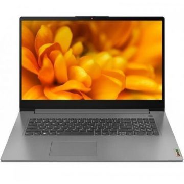 Lenovo Laptop Lenovo IdeaPad 3 17ITL6, Intel Core i3-1115G4, 17.3 inch HD+, 8GB RAM, 512GB SSD, No OS, Gri