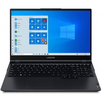 Lenovo Laptop Lenovo Legion 5 15ACH6H, AMD Ryzen 5 5600H, 15.6 inch FHD, 8GB RAM, 512GB SSD, nVidia RTX 3060 6GB, Windows 11 Home, Negru